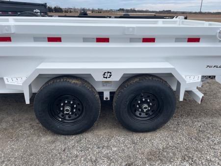 New 2026 Buckshot 14ft Dump Trailer Low Profile 7k axles