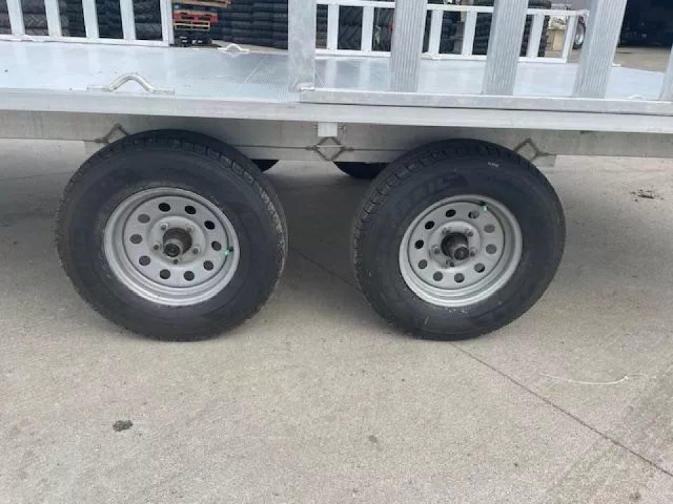 Used 2015 Aluma A8816TA-EL-R (Ramps) Utility Trailer
