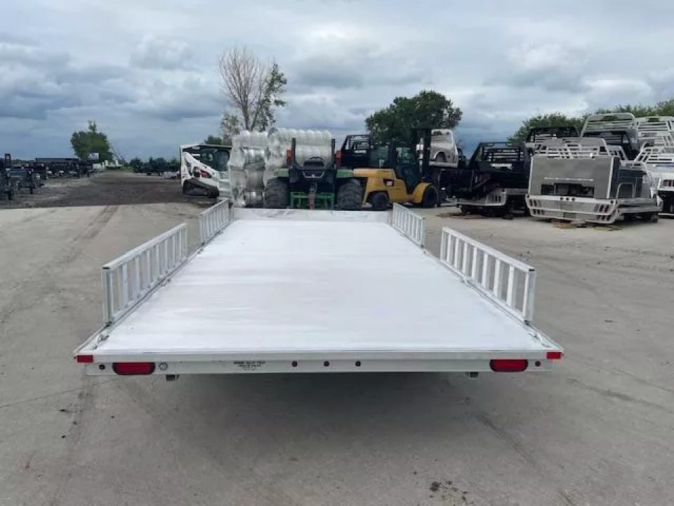 Used 2015 Aluma A8816TA-EL-R (Ramps) Utility Trailer
