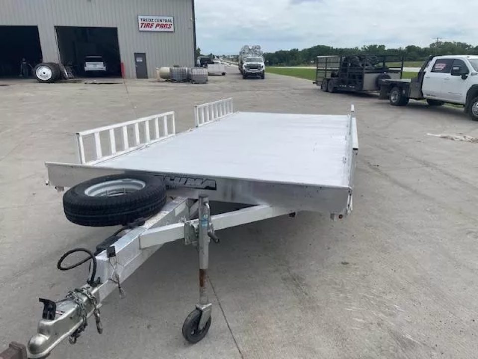 Used 2015 Aluma A8816TA-EL-R (Ramps) Utility Trailer