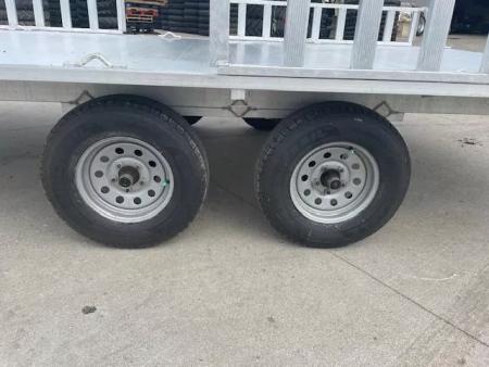 Used 2015 Aluma A8816TA-EL-R (Ramps) Utility Trailer