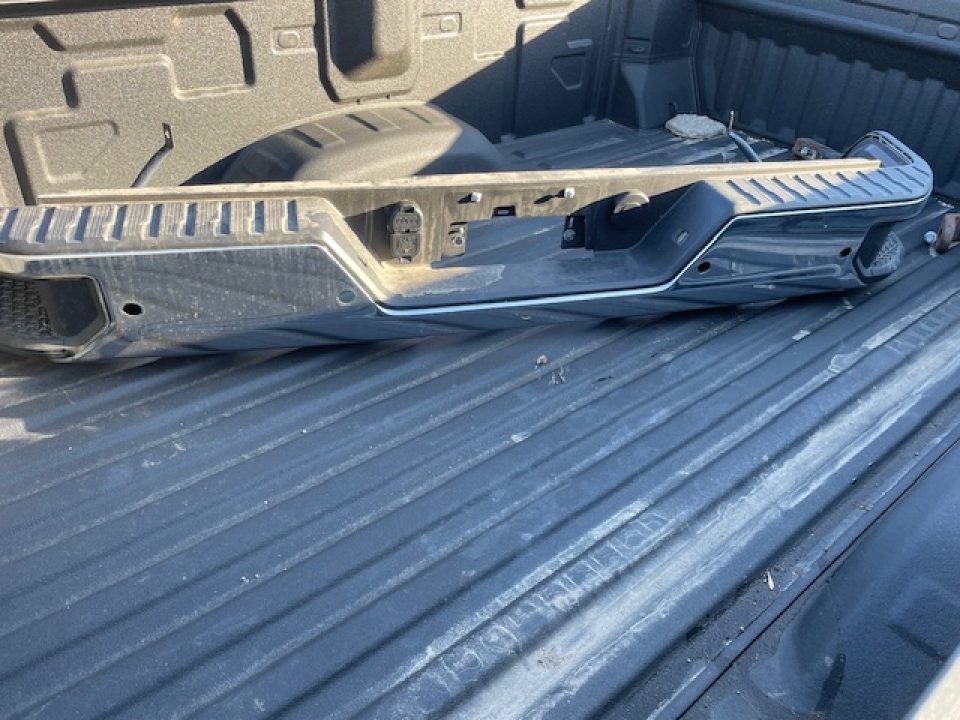 New 2024 Pickup box 2020-Current GMC 8ft SRW Pickup bed White