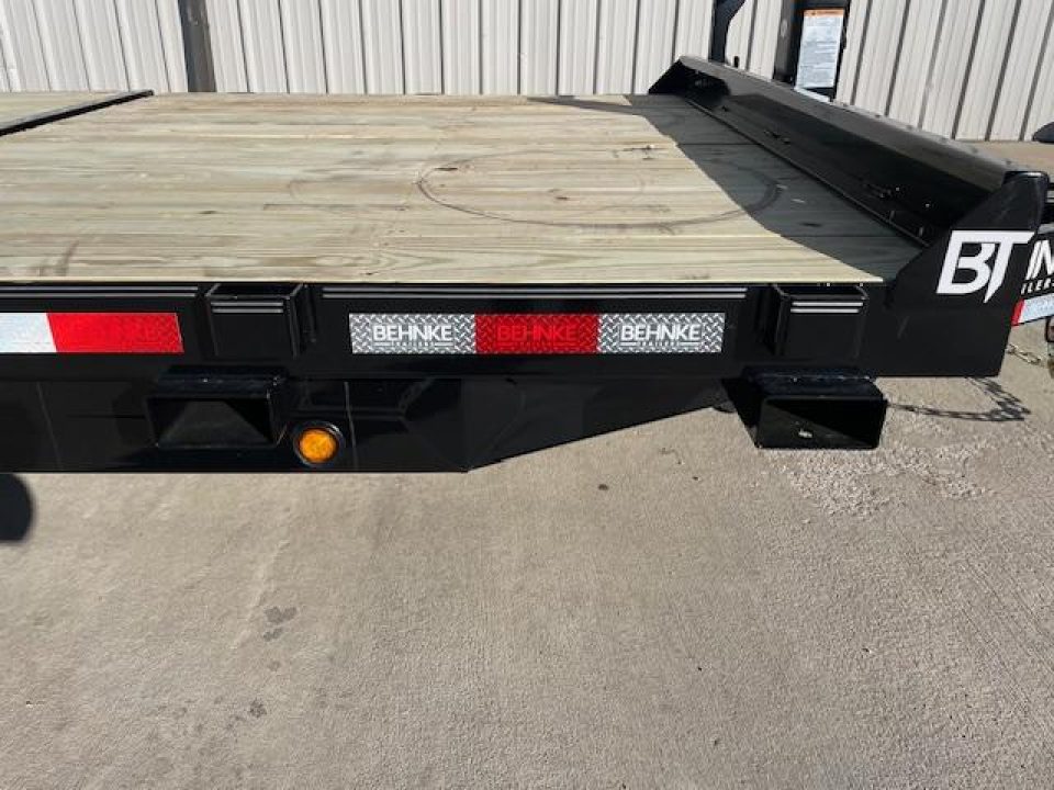 New 2025 Behnke 83x22ft Tilt Bed Equipment Trailer  10K Torsion Ax
