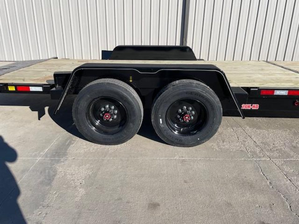 New 2025 Behnke 83x22ft Tilt Bed Equipment Trailer  10K Torsion Ax