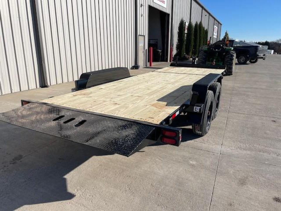 New 2025 Behnke 83x22ft Tilt Bed Equipment Trailer  10K Torsion Ax