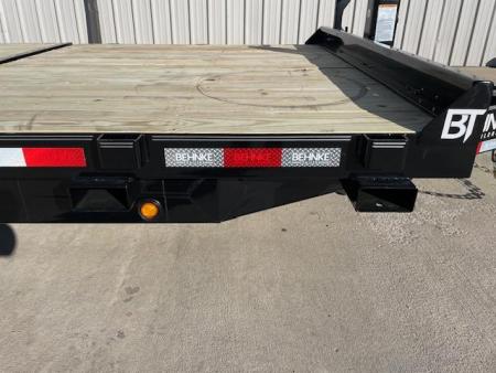 New 2025 Behnke 83x22ft Tilt Bed Equipment Trailer  10K Torsion Ax