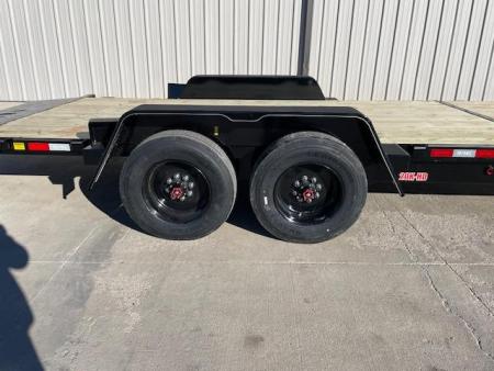 New 2025 Behnke 83x22ft Tilt Bed Equipment Trailer  10K Torsion Ax