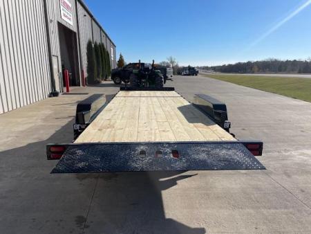New 2025 Behnke 83x22ft Tilt Bed Equipment Trailer  10K Torsion Ax