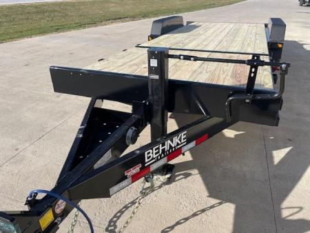 New 2025 Behnke 83x22ft Tilt Bed Equipment Trailer  10K Torsion Ax