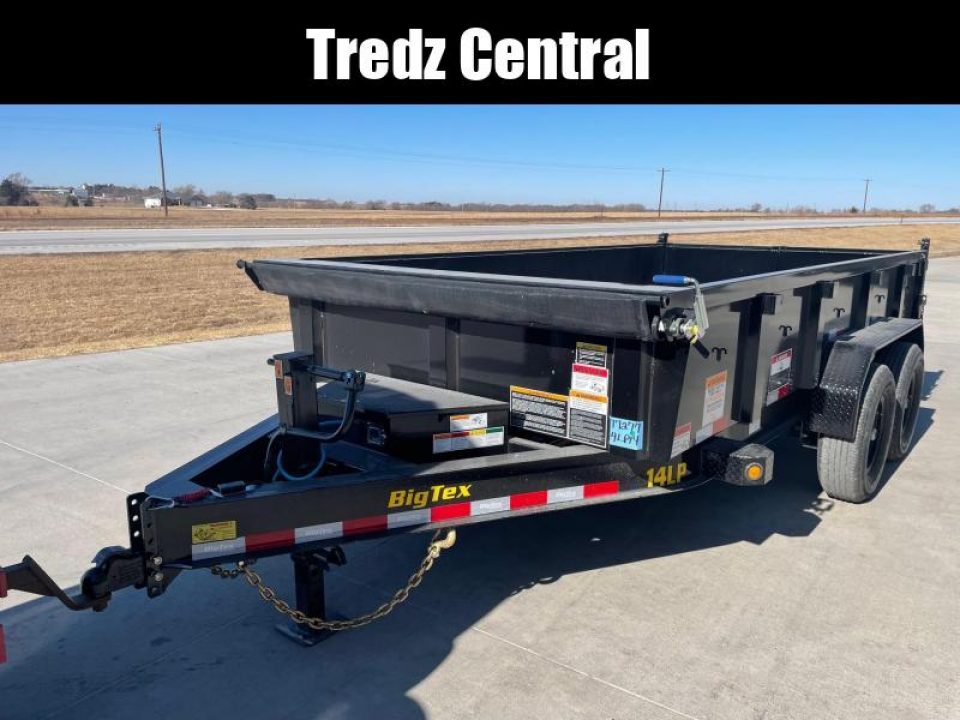 New 2026 Big Tex Trailers 14LP-14 Low Profile Dump Trailer 83x14ft Dump Trailer