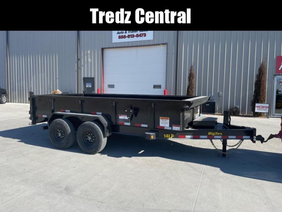 New 2026 Big Tex Trailers 14LP-14 Low Profile Dump Trailer 83x14ft Dump Trailer