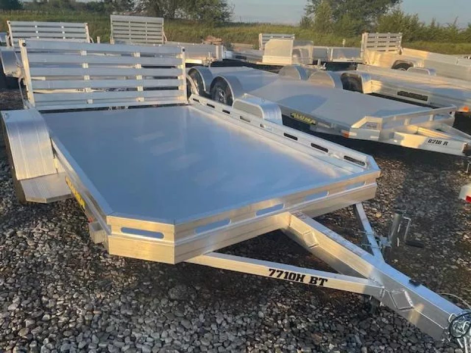 New 2027 Aluma 7710H-S-BT Utility Trailer
