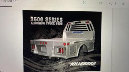 New 2023 Hillsboro Aluminum Truck Bed 3500 Series