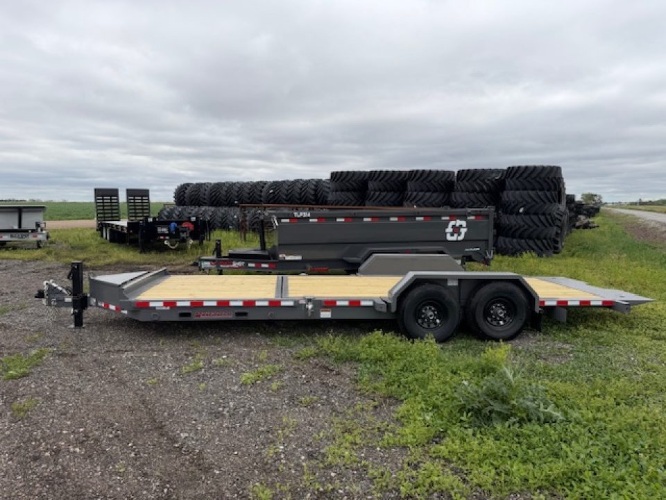 New 2026 Midsota NTB22-BP-154 (16 + 6) Tilt Trailer