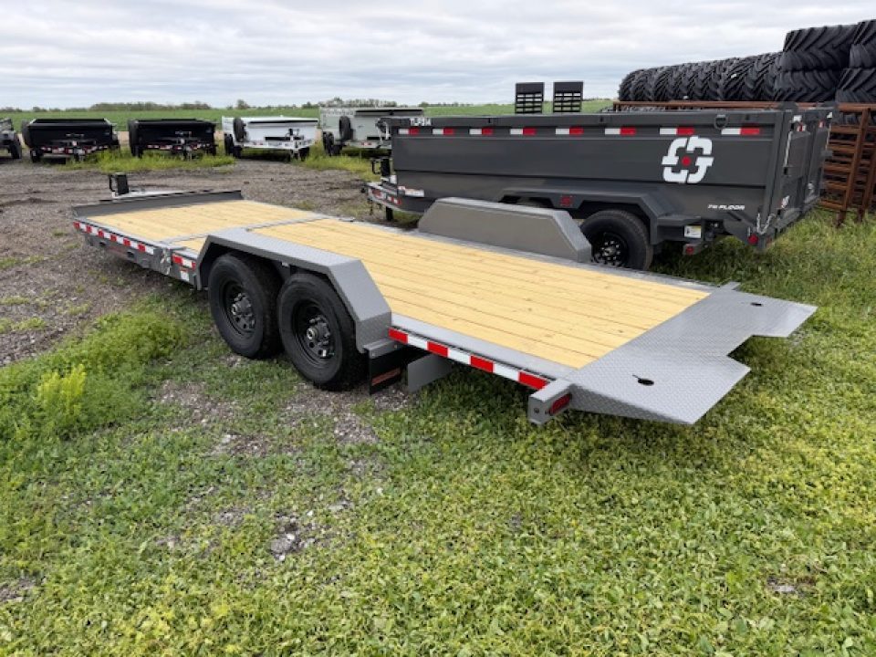 New 2026 Midsota NTB22-BP-154 (16 + 6) Tilt Trailer