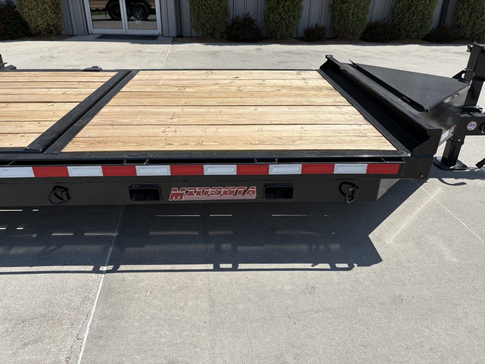 New 2026 Midsota NTB22-BP-154 (16 + 6) Tilt Trailer