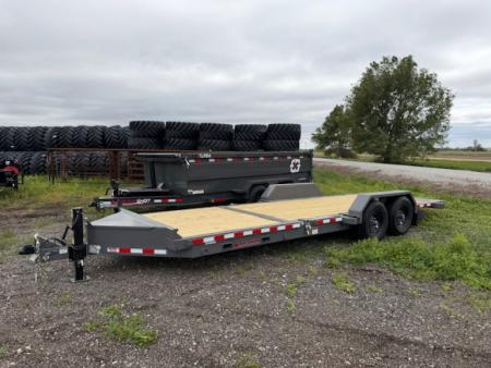 New 2026 Midsota NTB22-BP-154 (16 + 6) Tilt Trailer