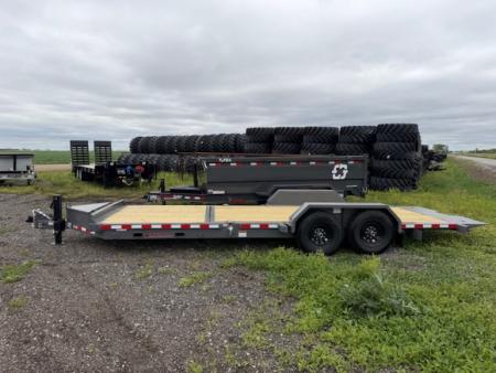 New 2026 Midsota NTB22-BP-154 (16 + 6) Tilt Trailer
