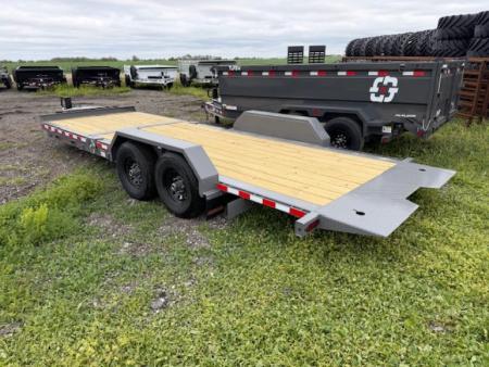 New 2026 Midsota NTB22-BP-154 (16 + 6) Tilt Trailer