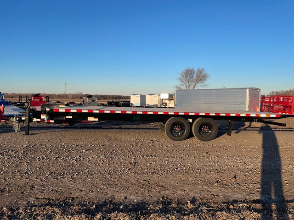 New 2026 Midsota TBOFT24-BP-176 Deckover Full Power Tilt 102x24ft 8k axles