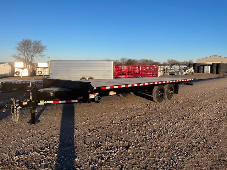 New 2026 Midsota TBOFT24-BP-176 Deckover Full Power Tilt 102x24ft 8k axles