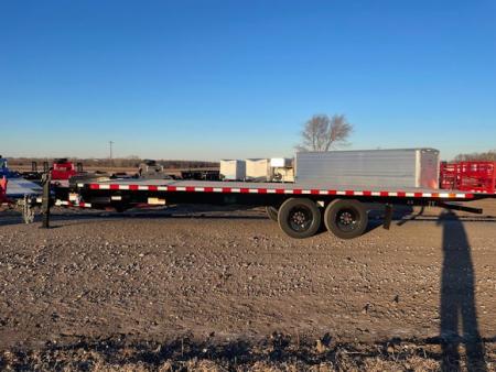 New 2026 Midsota TBOFT24-BP-176 Deckover Full Power Tilt 102x24ft 8k axles
