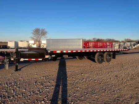New 2026 Midsota TBOFT24-BP-176 Deckover Full Power Tilt 102x24ft 8k axles