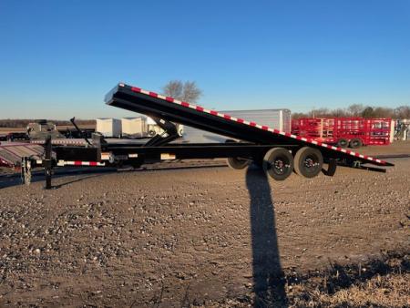 New 2026 Midsota TBOFT24-BP-176 Deckover Full Power Tilt 102x24ft 8k axles