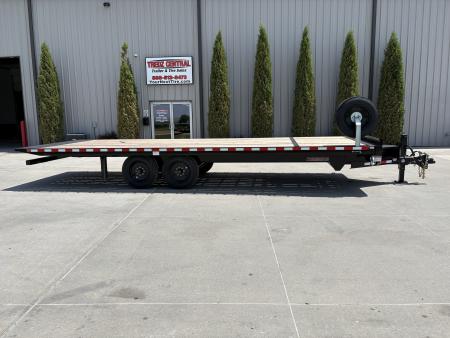 New 2026 Midsota TBOFT24-BP-176 Deckover Full Power Tilt 102x24ft 8k axles