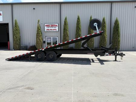 New 2026 Midsota TBOFT24-BP-176 Deckover Full Power Tilt 102x24ft 8k axles