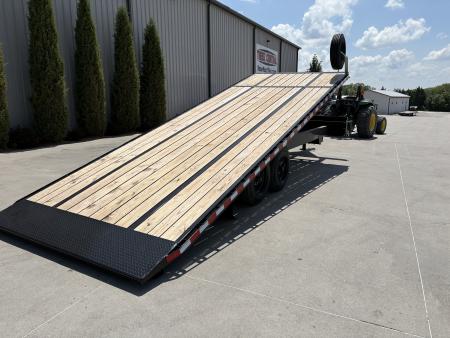 New 2026 Midsota TBOFT24-BP-176 Deckover Full Power Tilt 102x24ft 8k axles