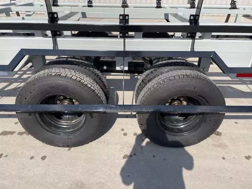 New 2025 Buckshot 33ft Hay Bale Trailer 12 Bale 10k axles Hay Trailer