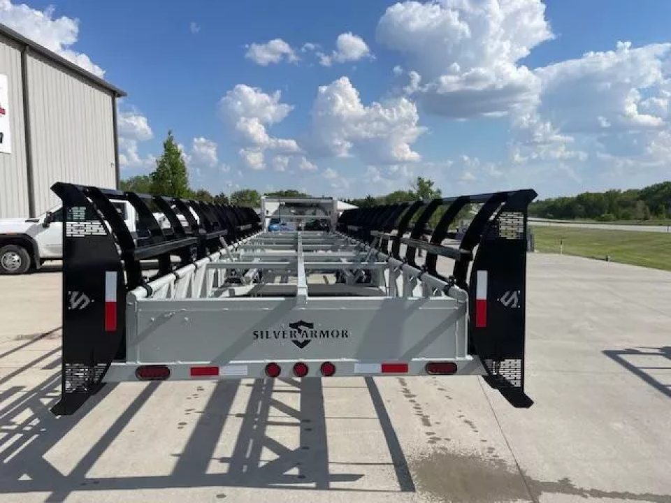 New 2025 Buckshot 33ft Hay Bale Trailer 12 Bale 10k axles Hay Trailer
