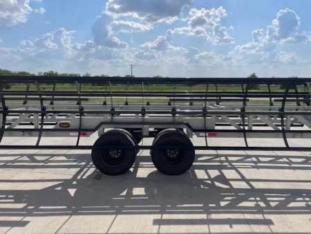 New 2025 Buckshot 33ft Hay Bale Trailer 12 Bale 10k axles Hay Trailer