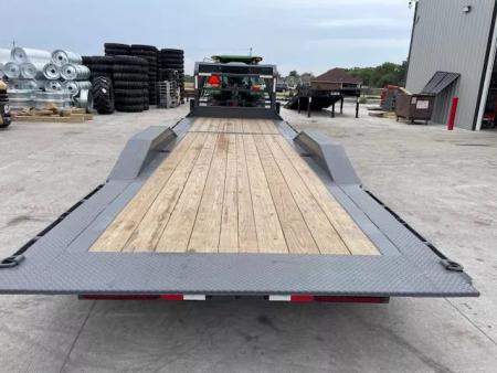 New 2026 Buckshot AR Tilt Bed Gooseneck Trailer 102x26ft 8k Axles