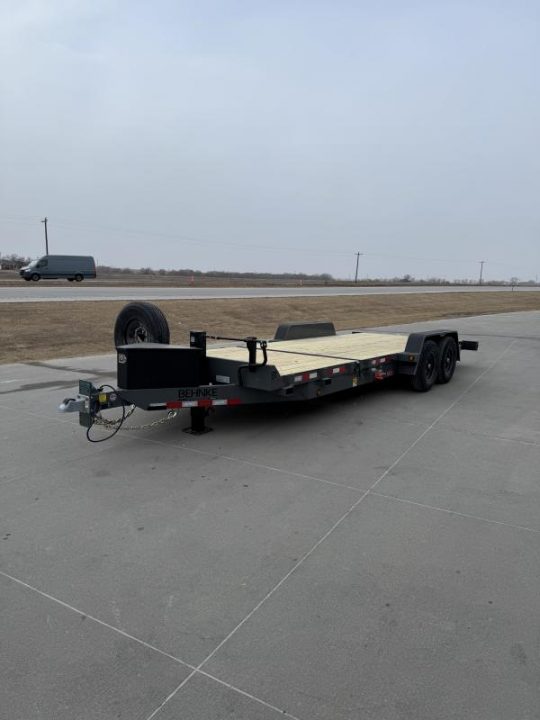 New 2025 Behnke TBCT2214ET Tilt Bed Trailer 83x22ft 7k axles