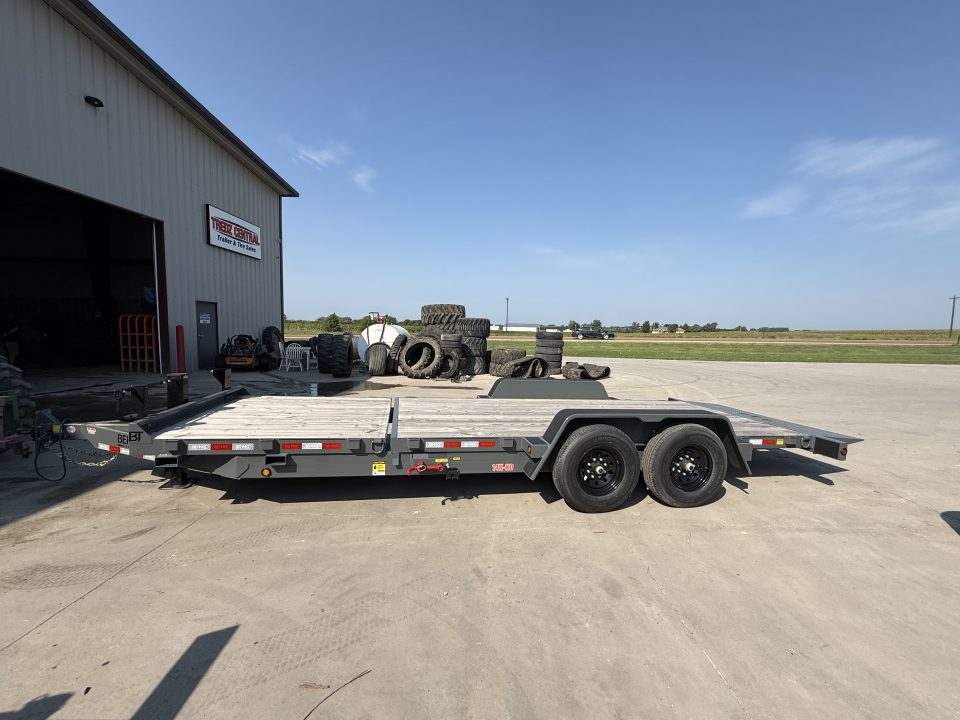New 2025 Behnke TBCT2214ET Tilt Bed Trailer 83x22ft 7k axles