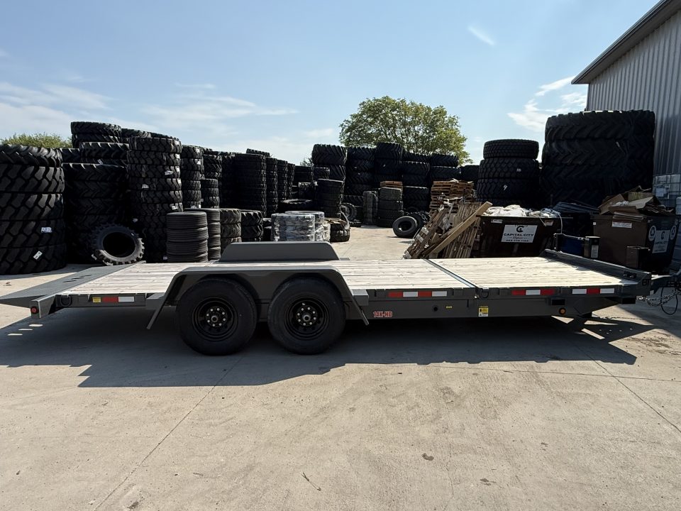 New 2025 Behnke TBCT2214ET Tilt Bed Trailer 83x22ft 7k axles