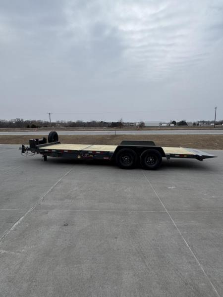 New 2025 Behnke TBCT2214ET Tilt Bed Trailer 83x22ft 7k axles