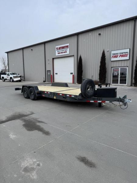 New 2025 Behnke TBCT2214ET Tilt Bed Trailer 83x22ft 7k axles