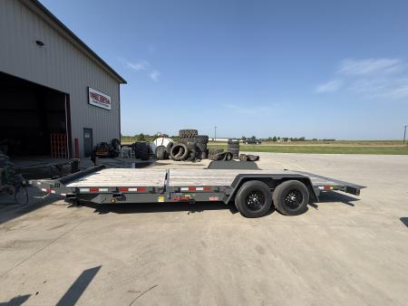 New 2025 Behnke TBCT2214ET Tilt Bed Trailer 83x22ft 7k axles