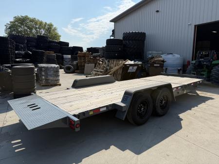 New 2025 Behnke TBCT2214ET Tilt Bed Trailer 83x22ft 7k axles