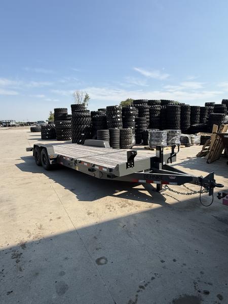New 2025 Behnke TBCT2214ET Tilt Bed Trailer 83x22ft 7k axles