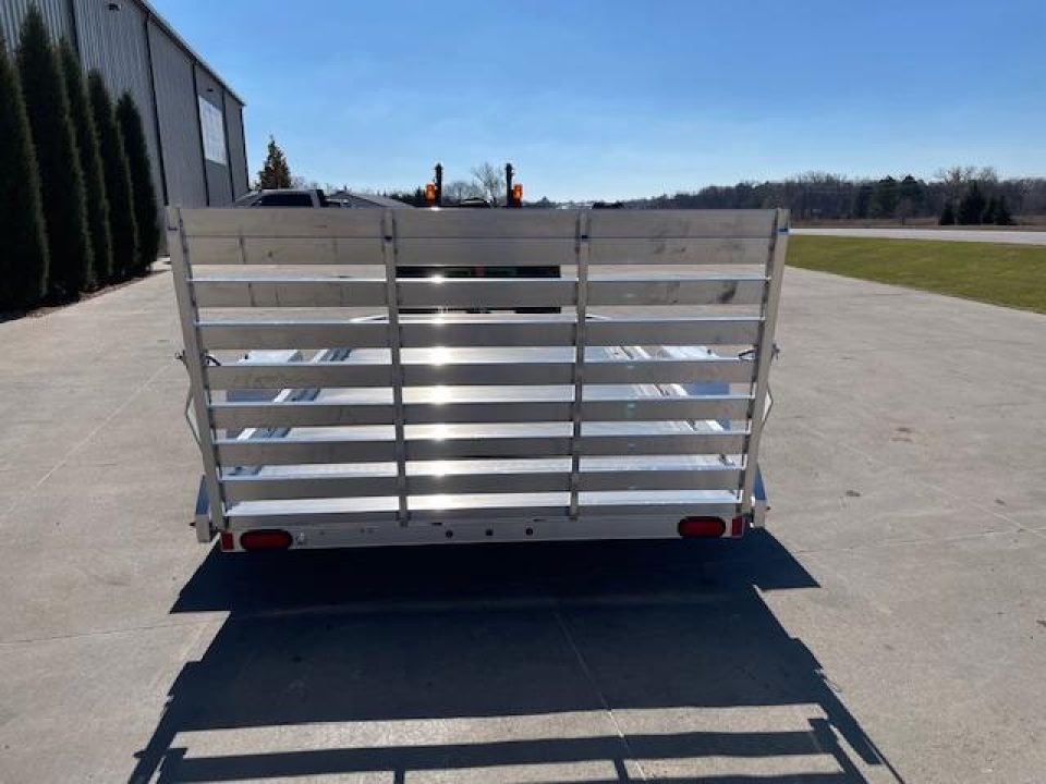 New 2026 Aluma 7712H STRAIGHT GATE Utility Trailer 77x12ft