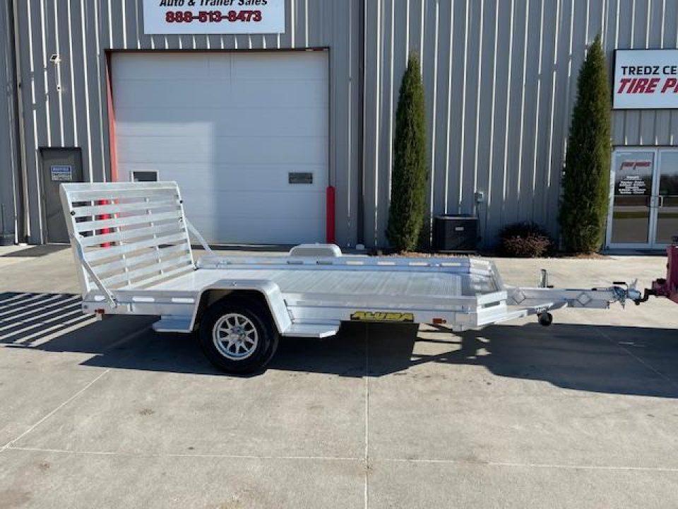 New 2026 Aluma 7712H STRAIGHT GATE Utility Trailer 77x12ft