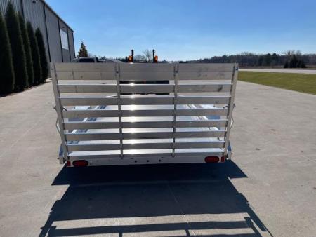 New 2026 Aluma 7712H STRAIGHT GATE Utility Trailer 77x12ft