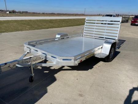 New 2026 Aluma 7712H STRAIGHT GATE Utility Trailer 77x12ft