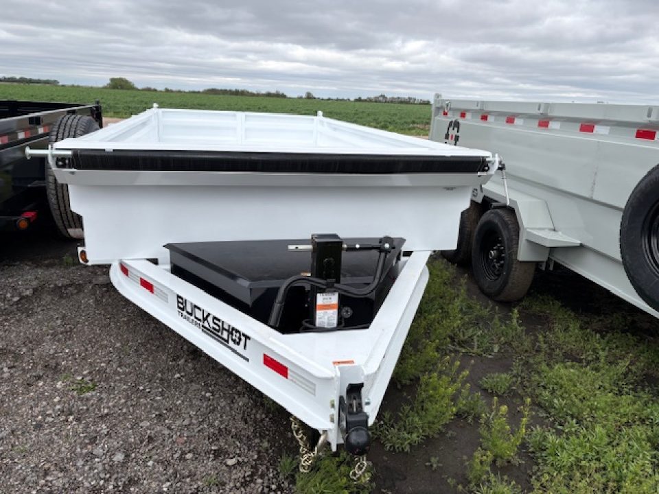New 2026 Buckshot LP214 Low Profile Dump Trailer 83x14ft 7 Gauge Floor Dump Trailer
