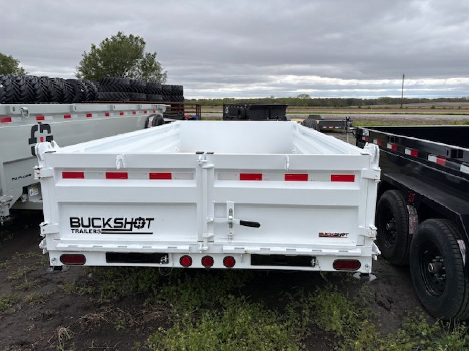 New 2026 Buckshot LP214 Low Profile Dump Trailer 83x14ft 7 Gauge Floor Dump Trailer