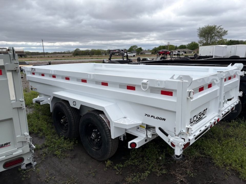 New 2026 Buckshot LP214 Low Profile Dump Trailer 83x14ft 7 Gauge Floor Dump Trailer